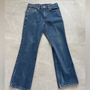 Vintage Levi's 517 Normal Wash Blue Straight Jeans Men’s